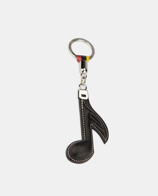 Imagem 0 de Porta-Chaves em Forma de Nota Musical e Combinação de Pele
