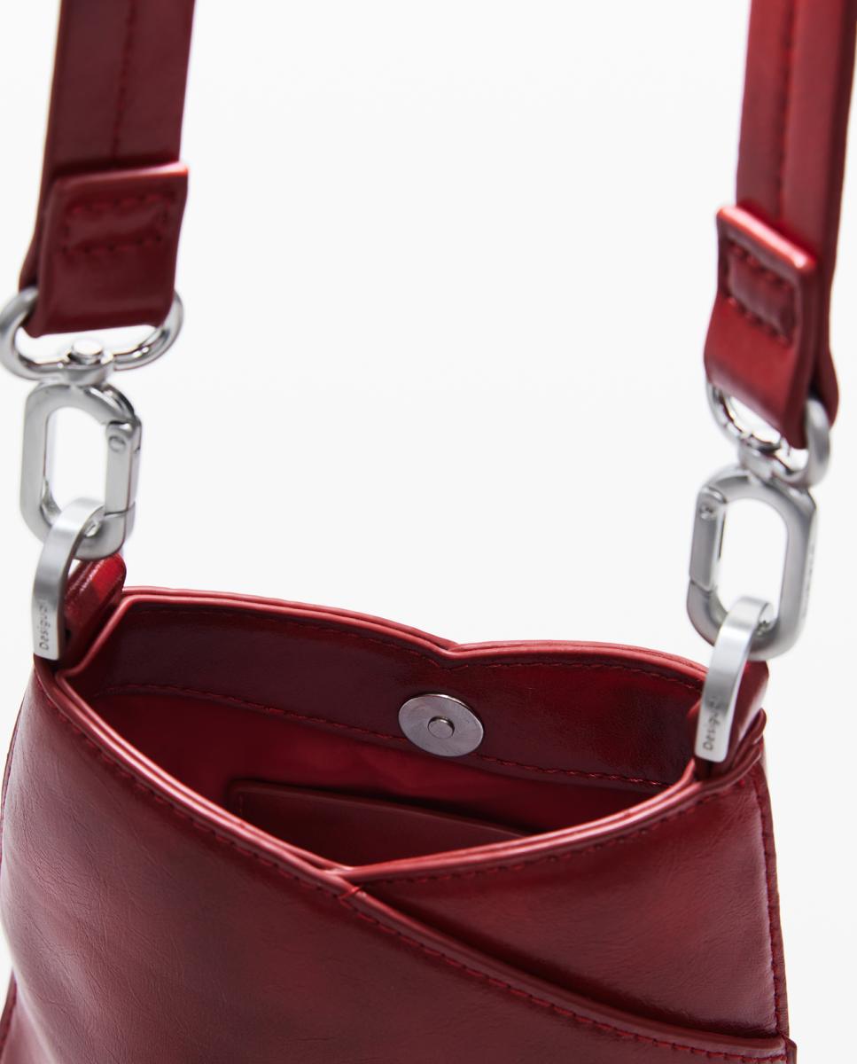 Porta-Telemóvel com Contas Vermelho-4