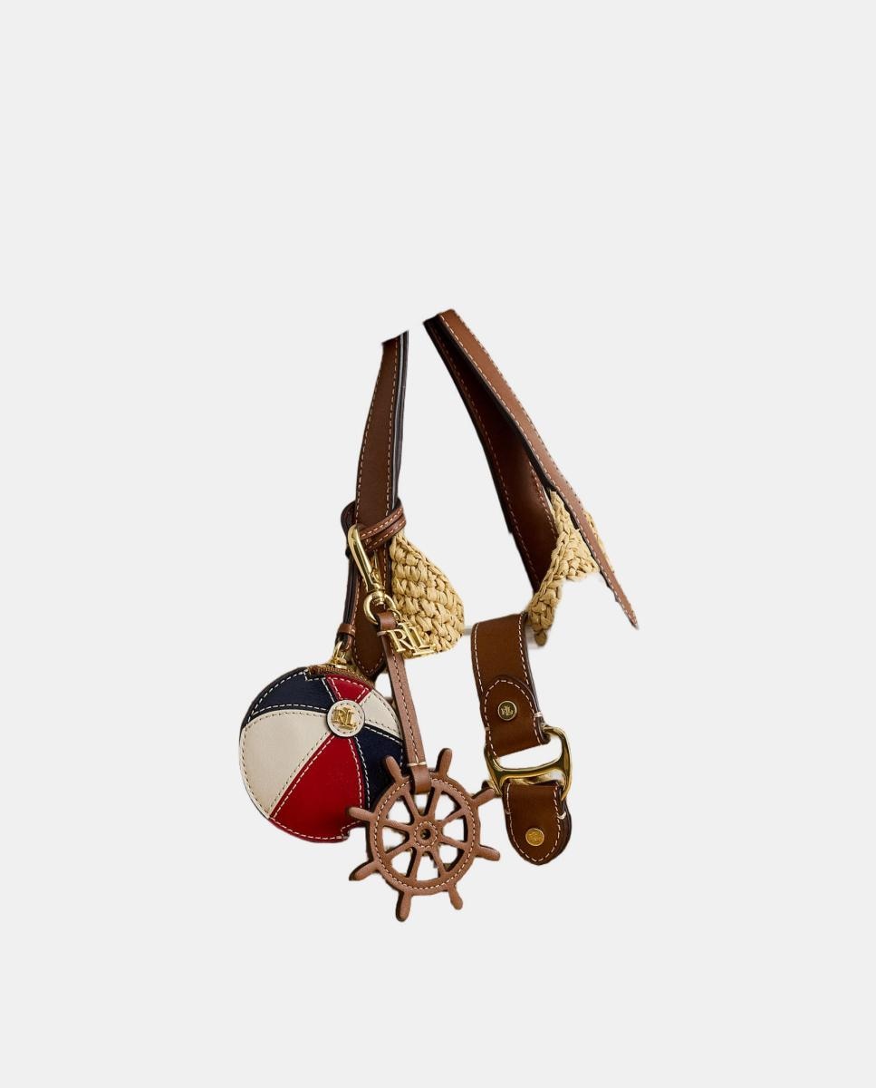 Conta Decorativa para Malas em Pele Multicolor-5