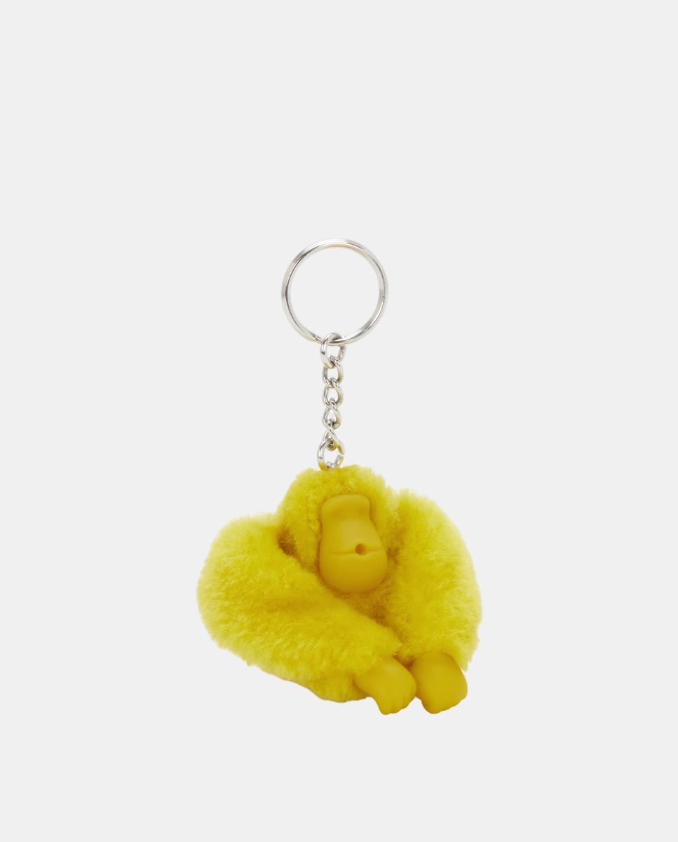 Porta-Chaves em Forma de Macaco, Modelo Monkeyclip S Amarelo-3