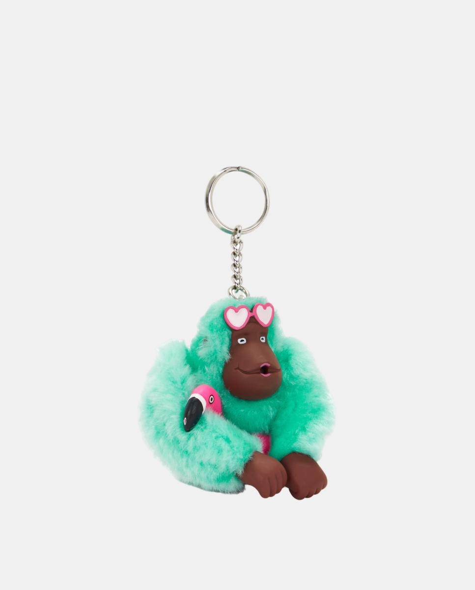 Porta-Chaves de Coleção, Modelo Beach Fun Monkey Azul-2