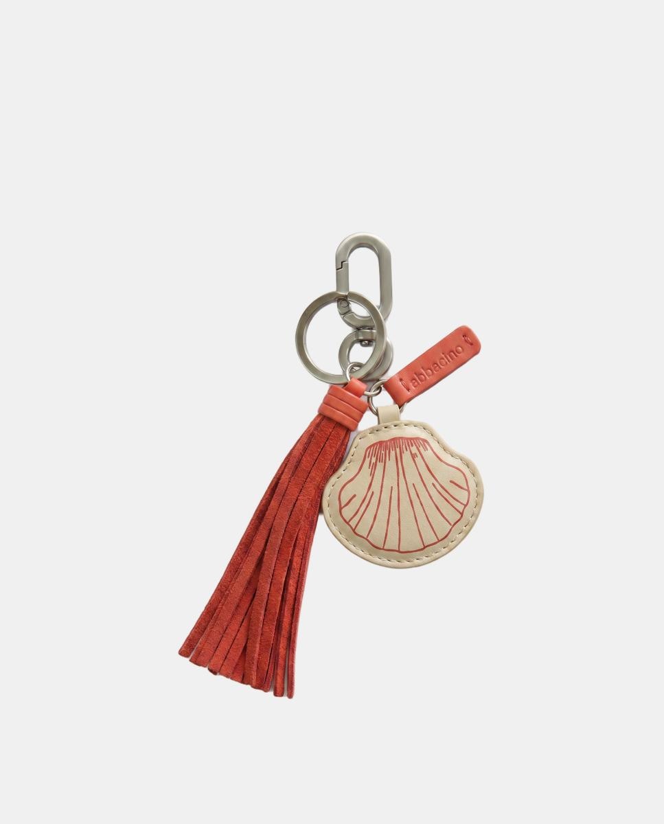 Imagem 0 de Porta-chaves Charm Concha em Pele