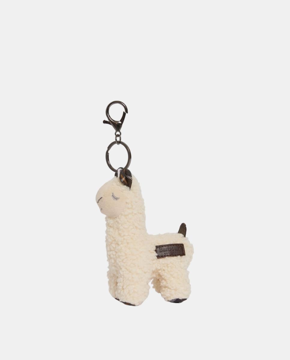 Llavero en forma de llama - Barbour - Blanco Blanco-1