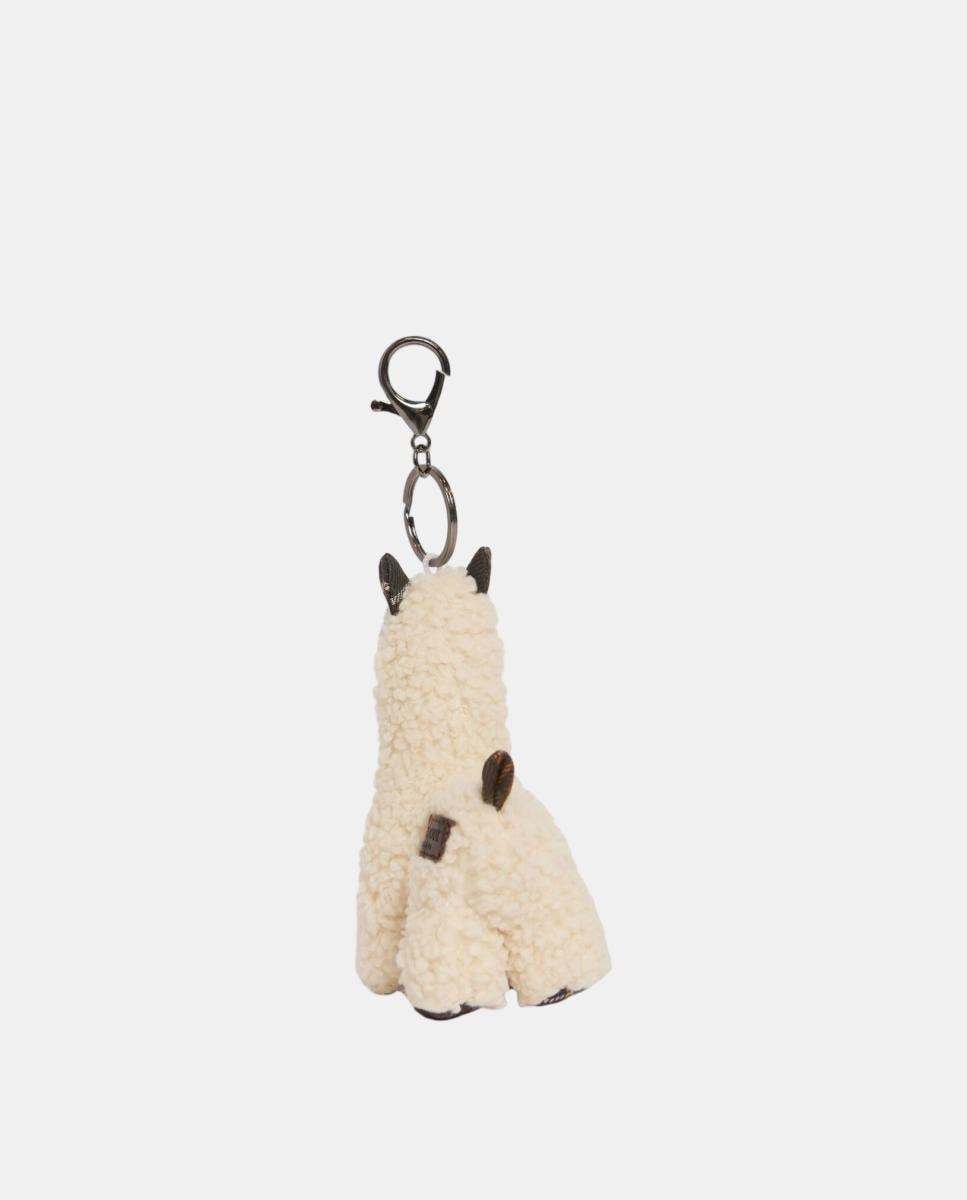 Llavero en forma de llama - Barbour - Blanco Blanco-2