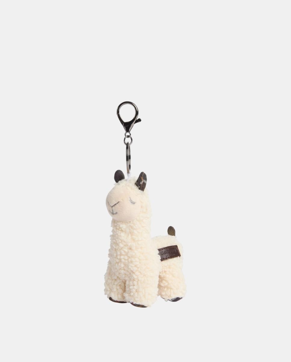 Llavero en forma de llama - Barbour - Blanco Blanco-3