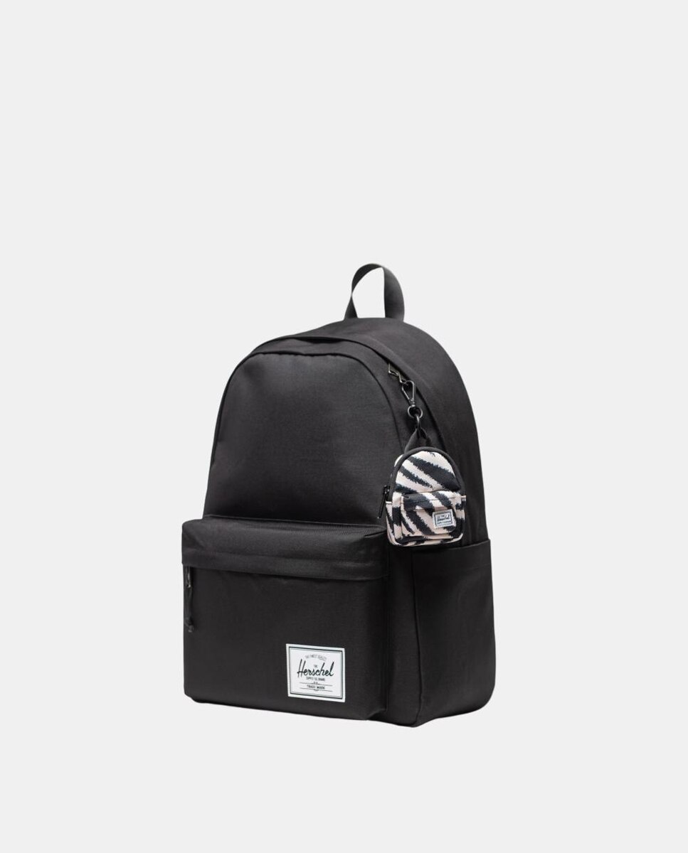 Mochila Classic Backpack Bag Charm Branco-4