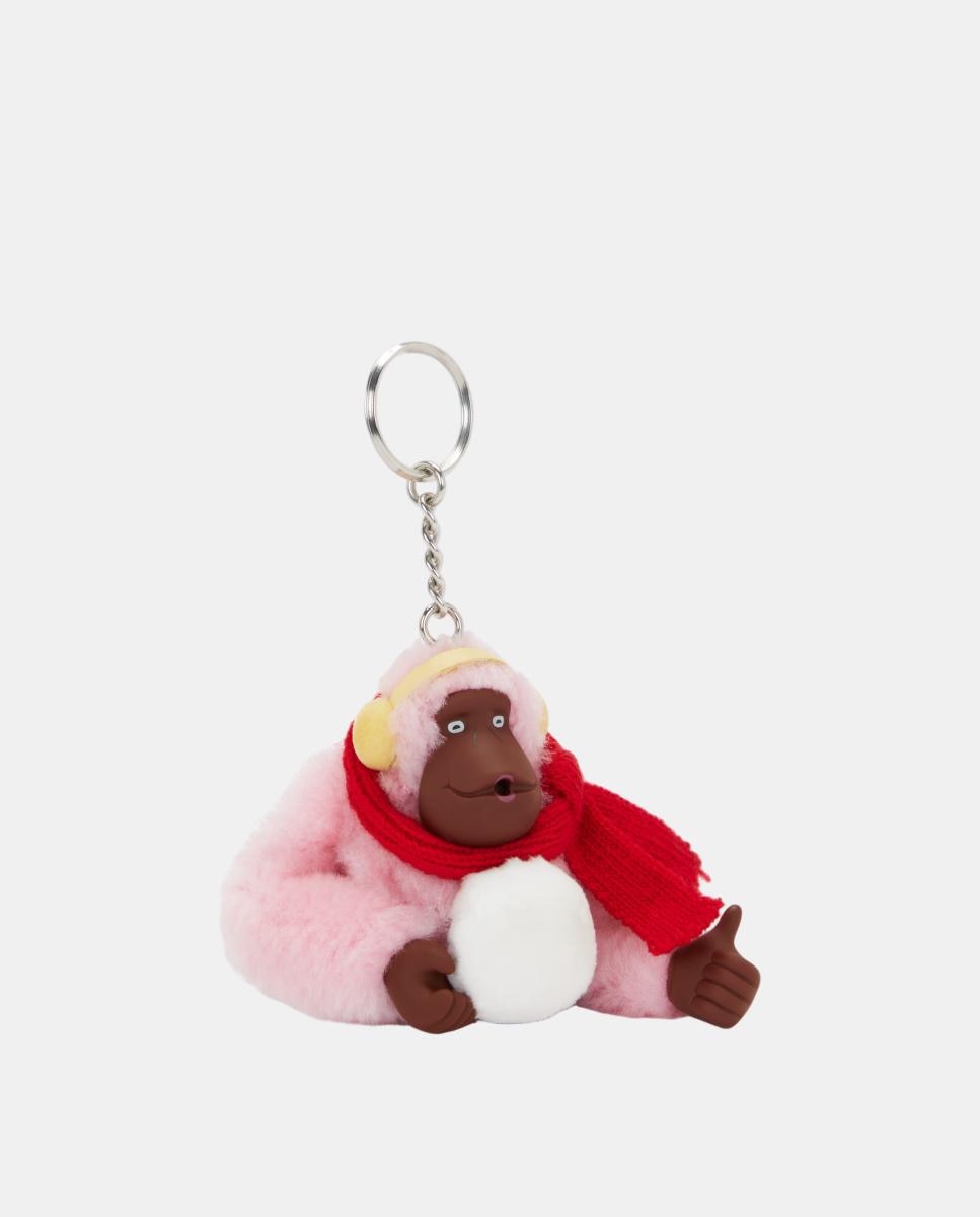Imagen 0 de Mono coleccionable bola de nieve invierno Rosa