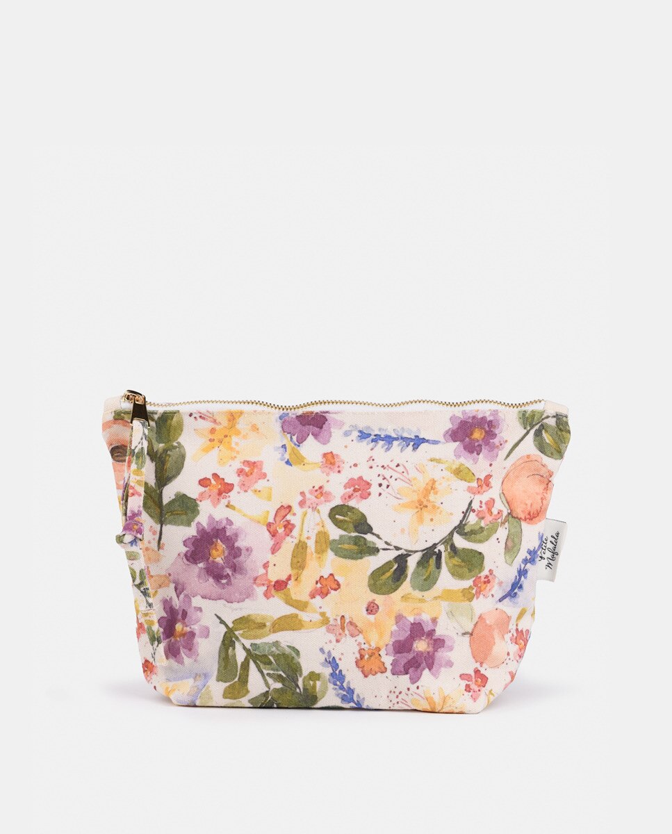 Imagem 0 de Mala de Mão com Estampado Floral