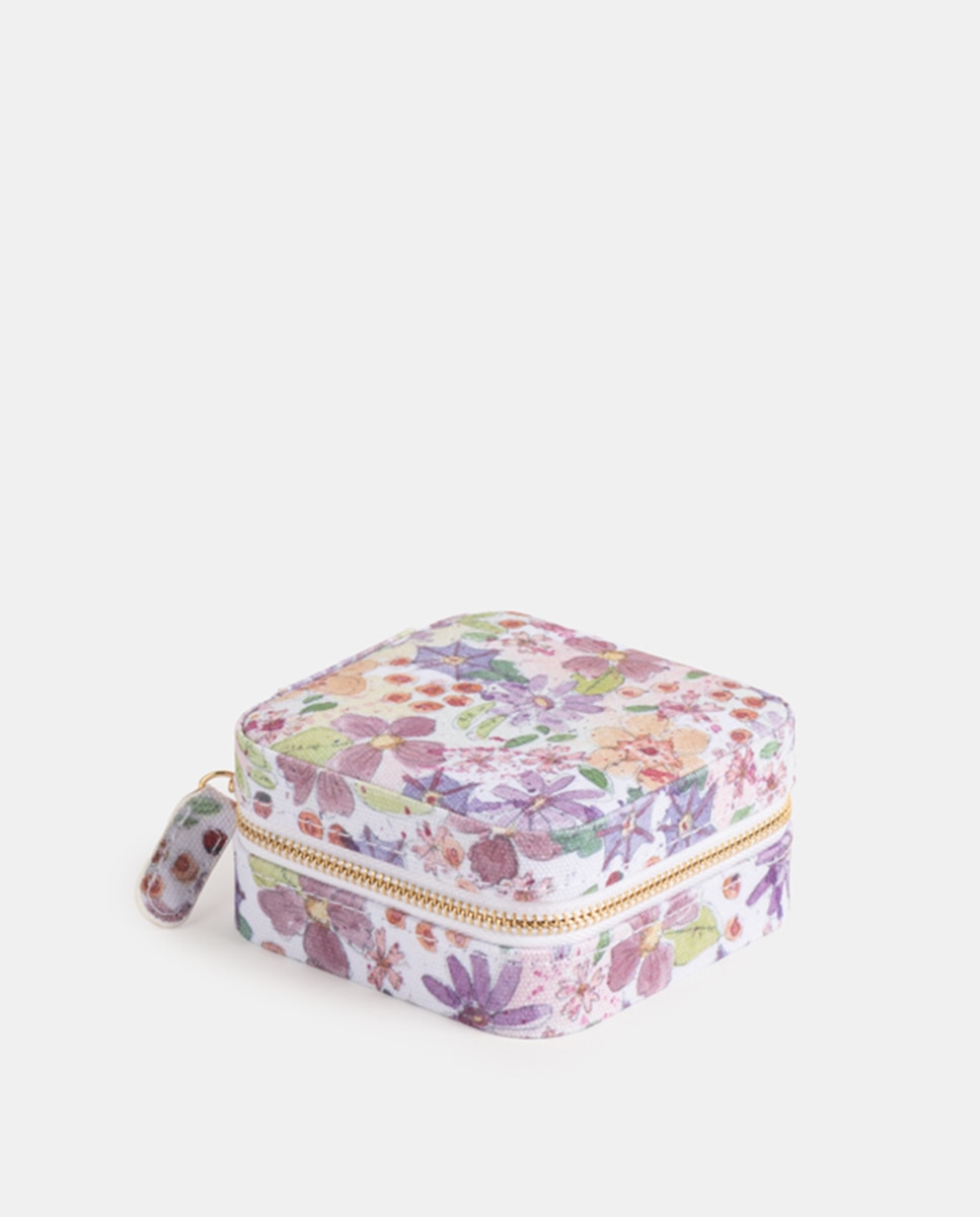 Guarda-jóias de viagem Rosa-2