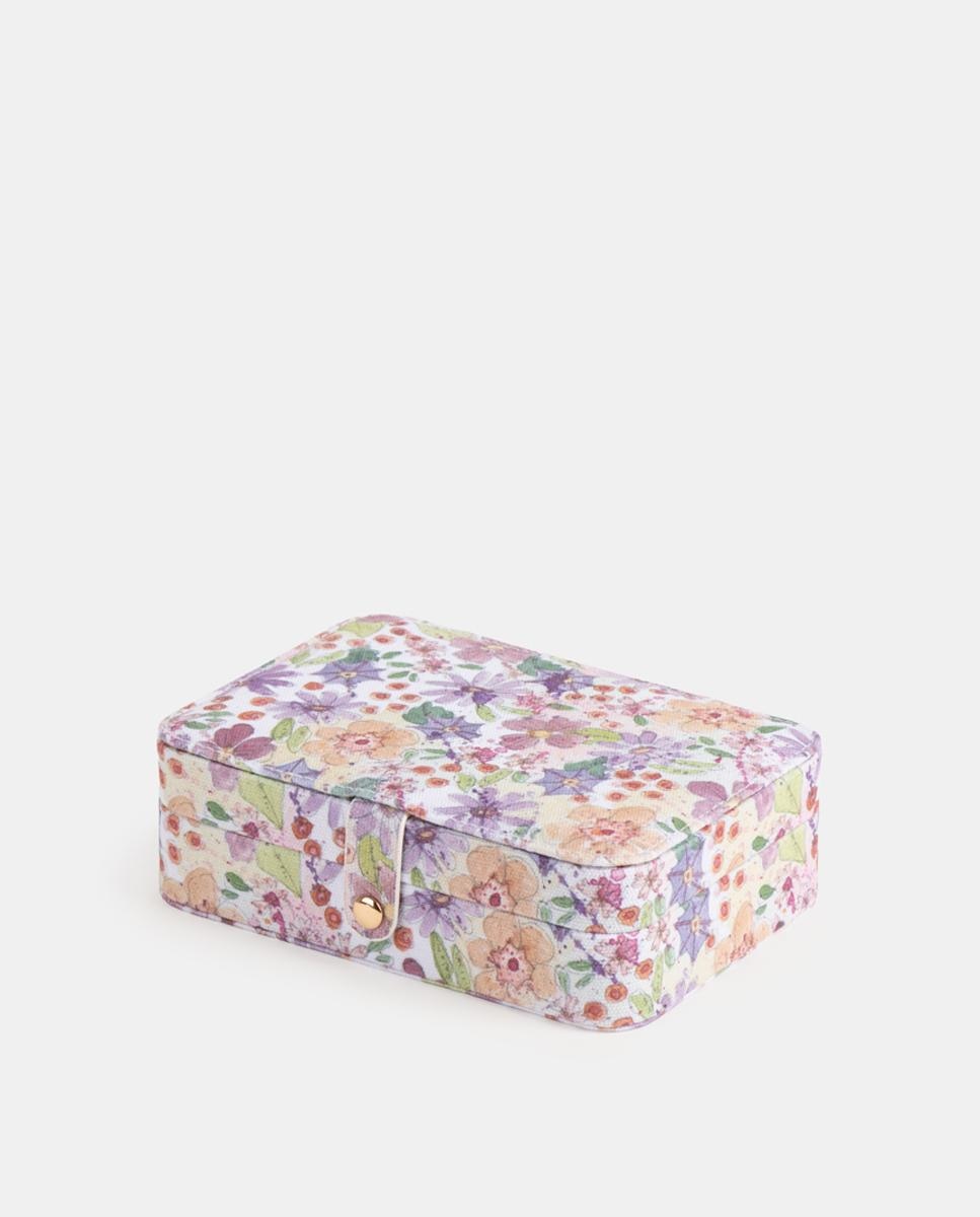 Imagem 0 de Guarda-Joias Grande de Flores