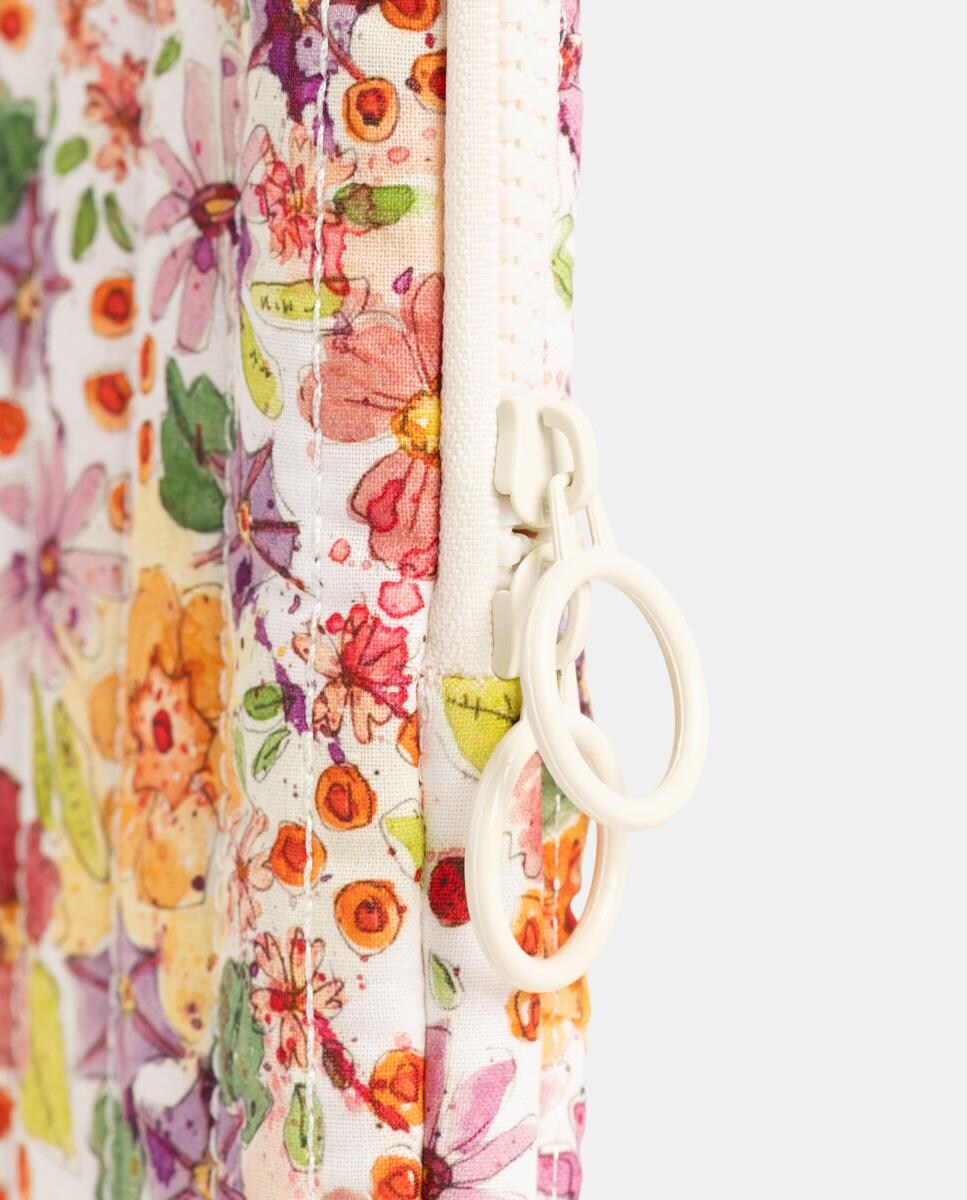 Estojo de Computador Acolchoado Rosa-3