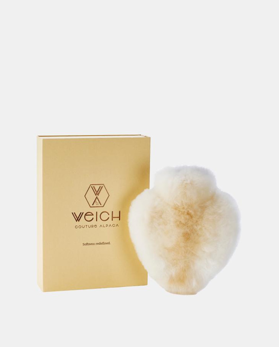 Garrafa de Água Coração de Alpaca Nude-2