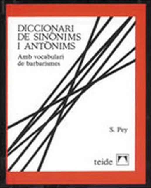 Imagem 0 de Diccionari de sinònims i antònims (ED. ECON) (Capa mole)