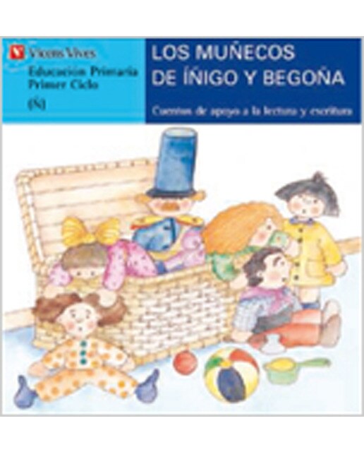 Los Mu-ecos De I-igo Y Bego-a. Serie Azul.  Letra De Molde (Capa mole) 1