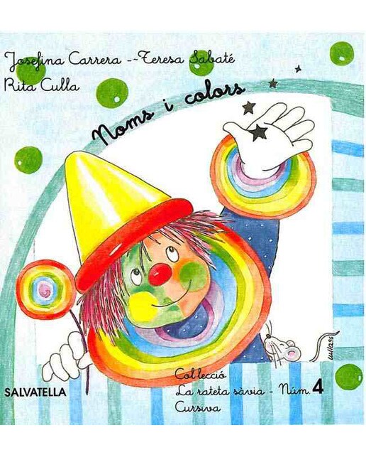 La rateta sàvia 4 (cursiva): noms i colors (Capa mole) 1