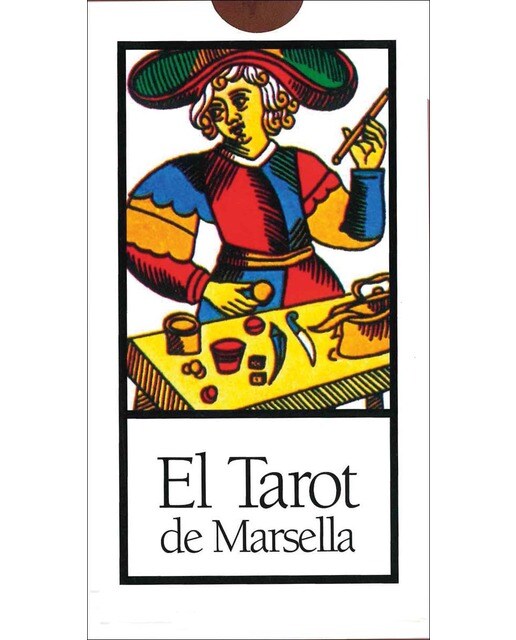 Imagem 0 de El Tarot de Marsella: El verdadero y más rico Tarot conocido. 78 cartas y un manual explicativo (Capa mole)