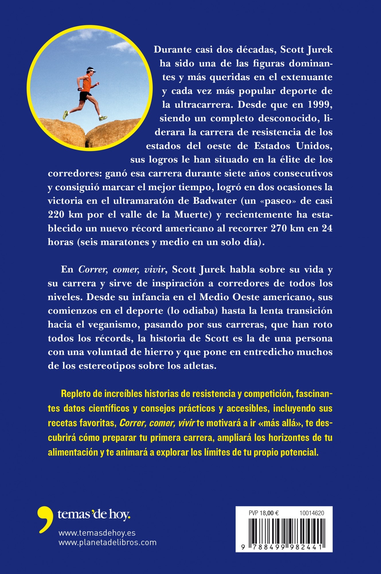Correr, comer, vivir  (Tapa blanda Bolsillo) 2
