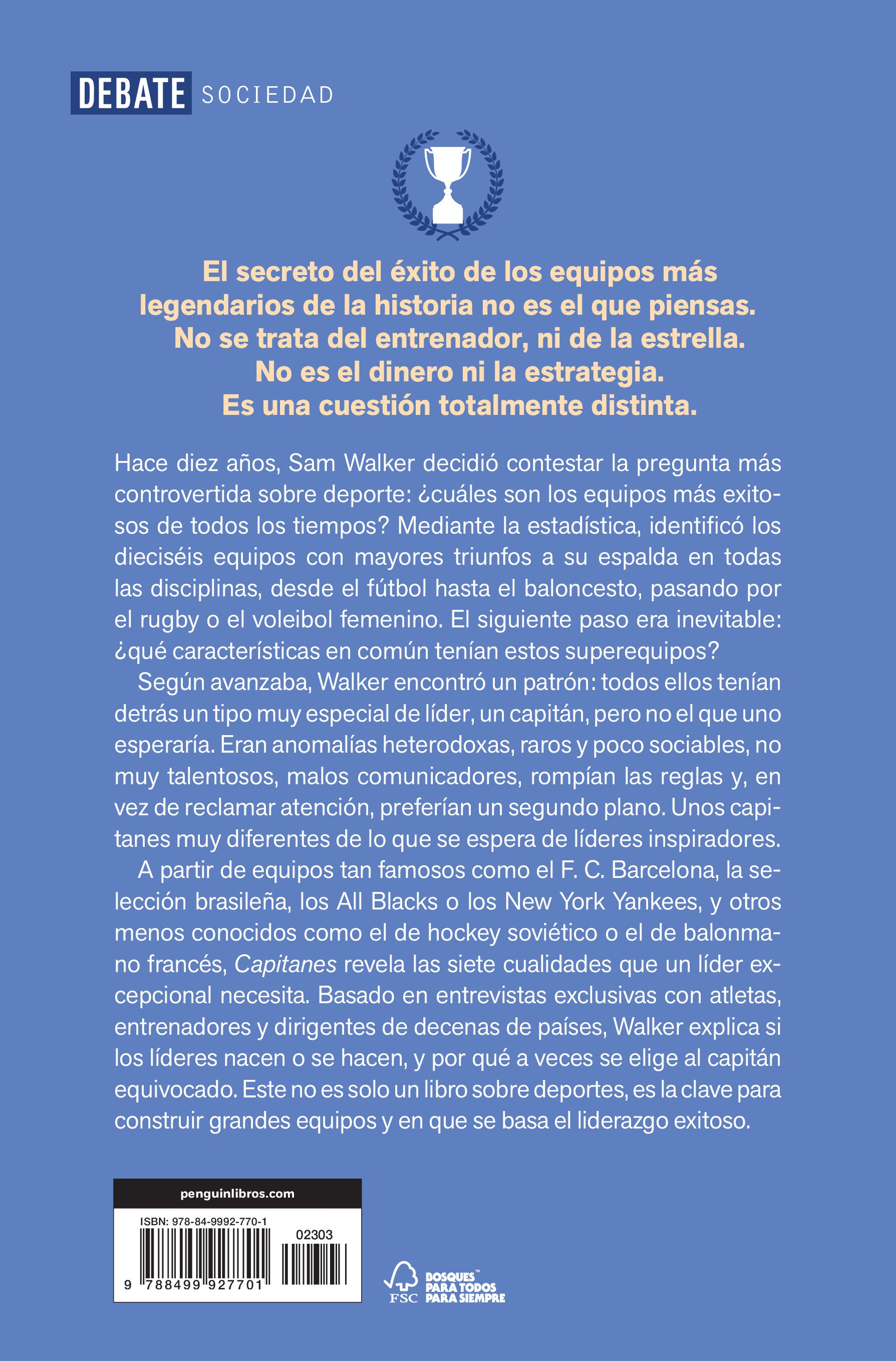 Capitanes: La fuerza oculta detrás de los mejores equipos de la historia(Tapa blanda) 2