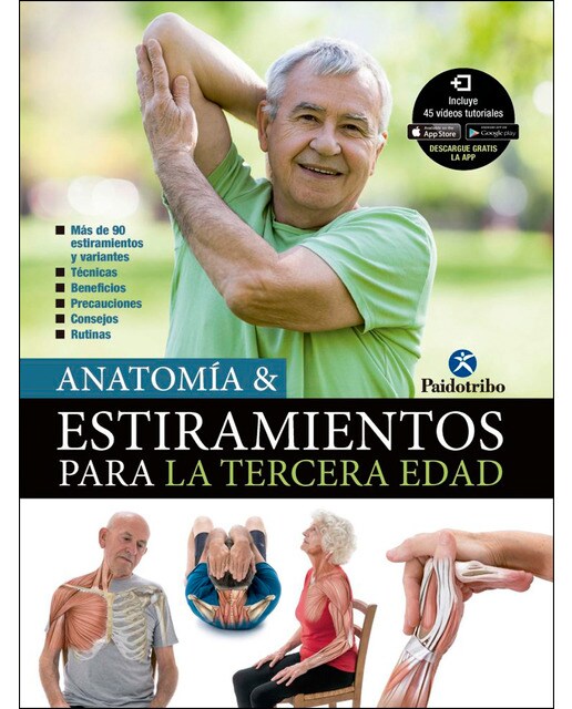 Anatomía & estiramientos para la tercera edad(Tapa blanda) 1