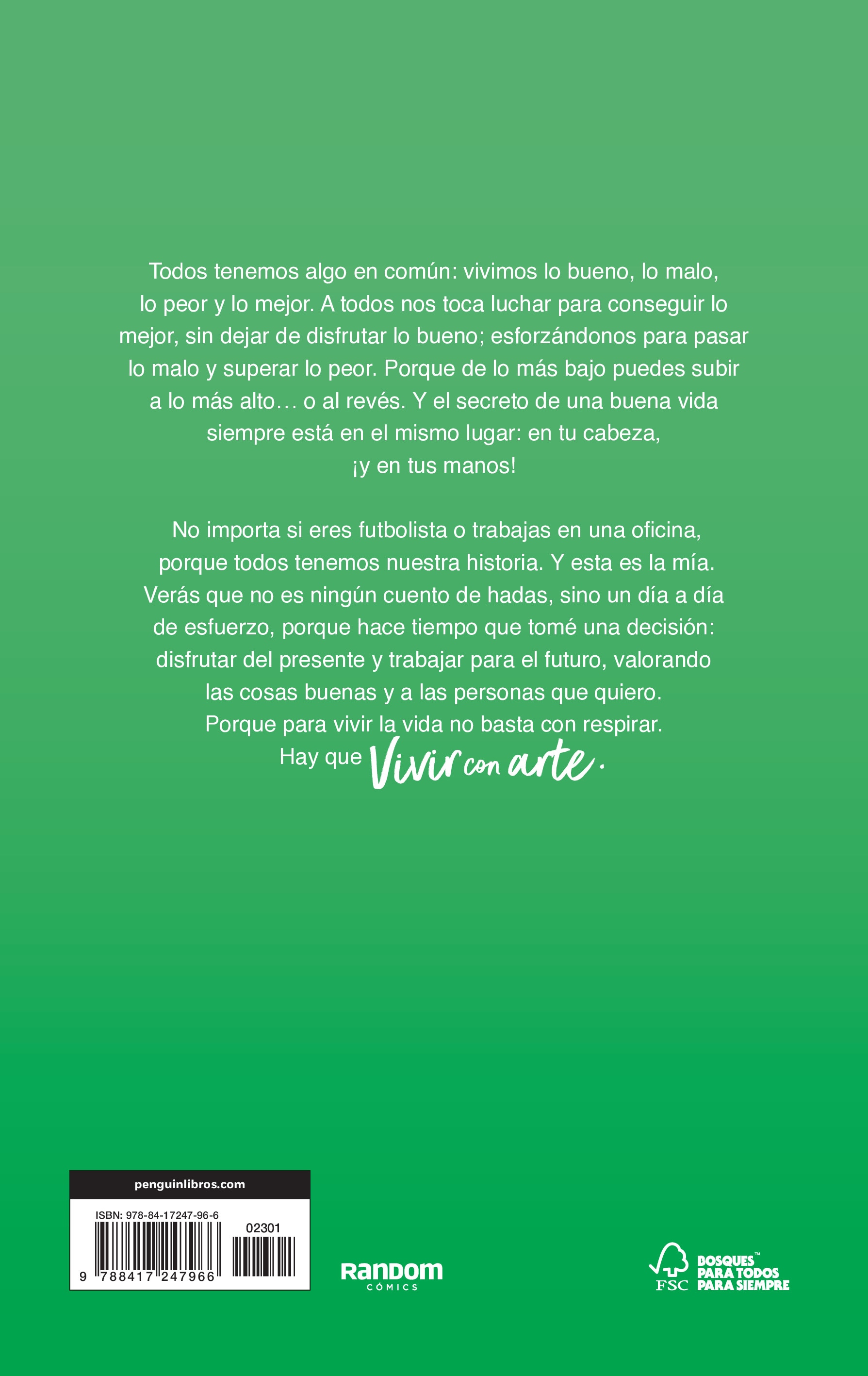 Vivir con arte: Si no te atreves a fallar, jamás podrás ganar (Tapa blanda) 2