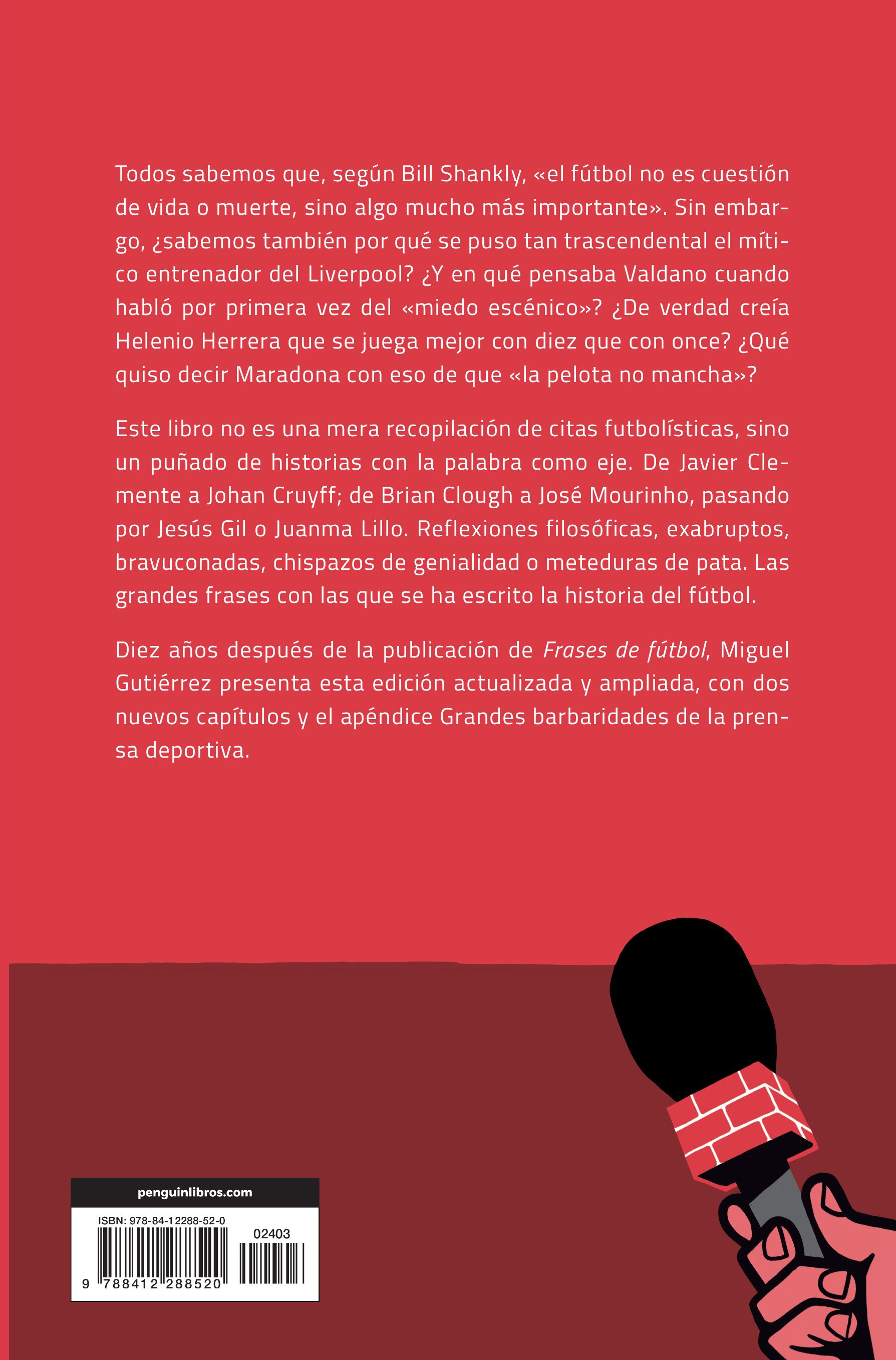 Frases de fútbol (edición Córner del 10º aniversario)  (Tapa dura Tapa blanda con solapas) 2
