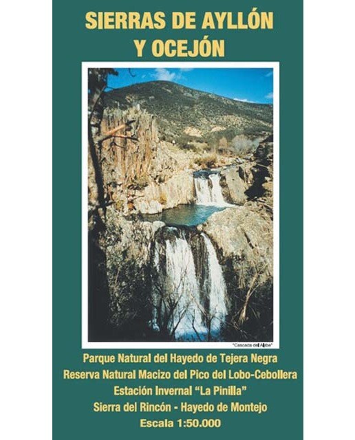 Sierras de ayllon y ocejon - mapa 1