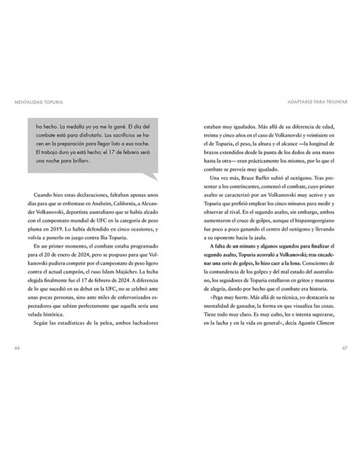 Mentalidad Topuria: Todas las claves del éxito del campeón de la UFC (Capa mole) 5