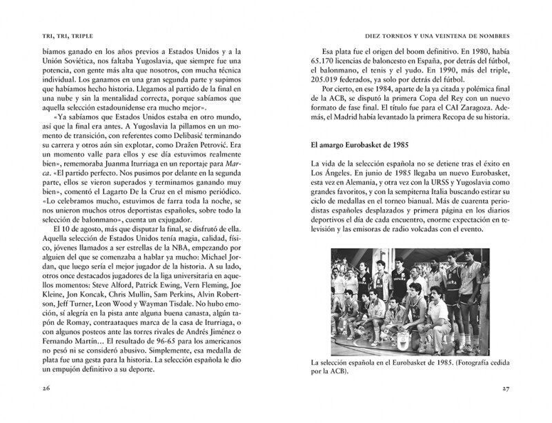 Tri, tri, triple: Un recorrido por el boom del baloncesto en España en los años 80 con los protagonistas y periodistas que lo vivieron (Capa mole) 4