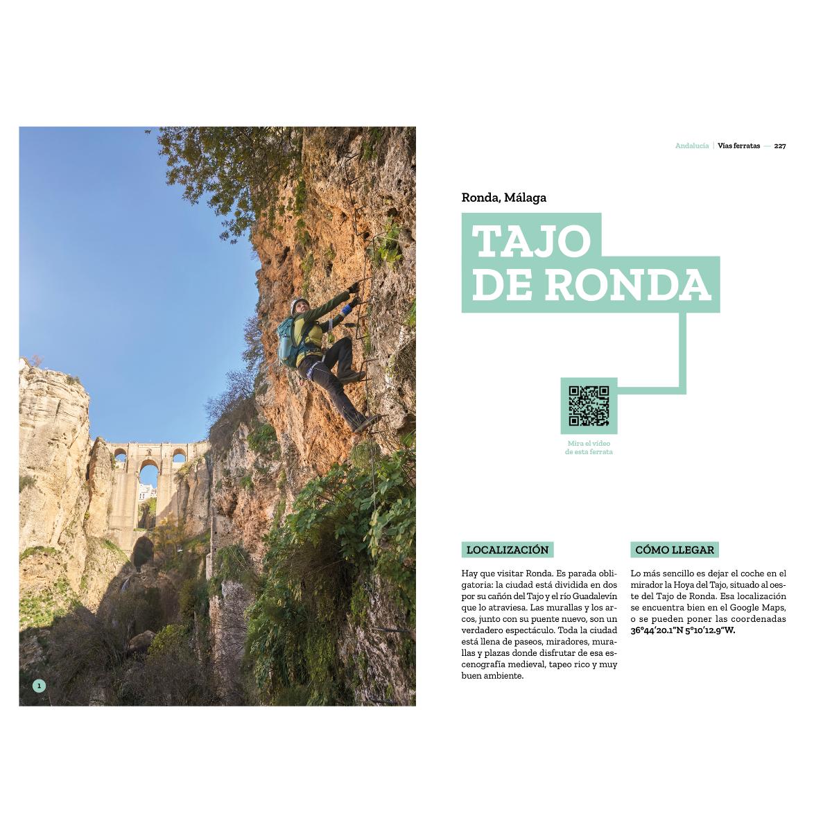 Vías ferratas: Rutas por España para todos los niveles con los mejores consejos (Capa mole com abas) 2