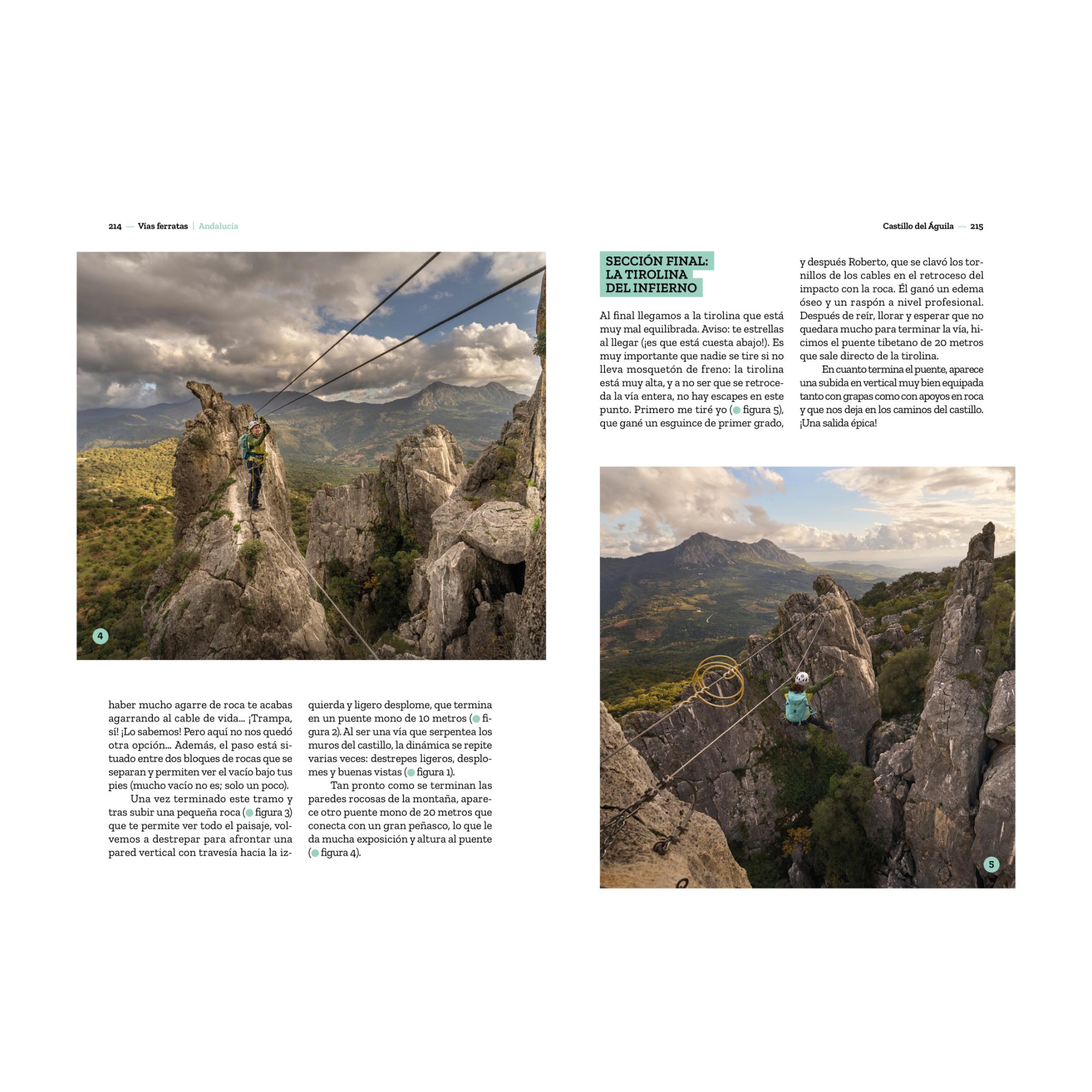 Vías ferratas: Rutas por España para todos los niveles con los mejores consejos (Capa mole com abas) 10