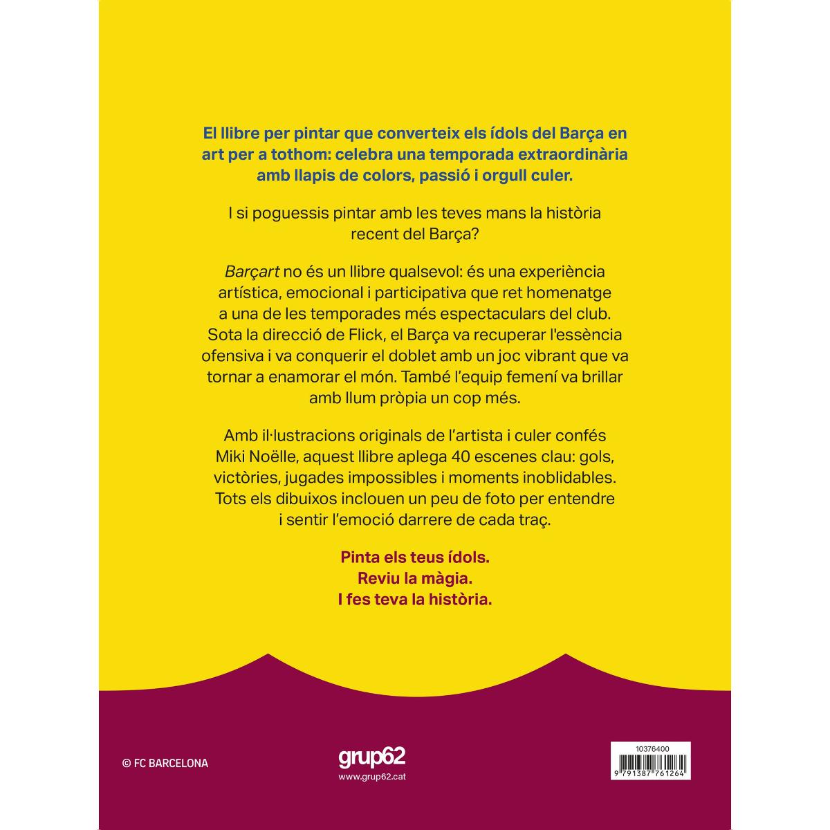 Barçart: pinta els teus ídols! (Capa mole com abas) 2