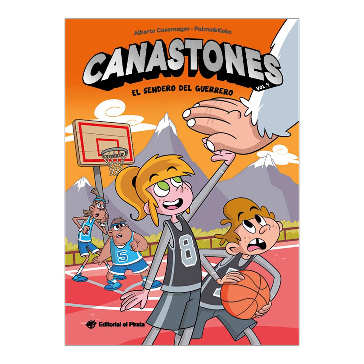 Imagem 0 de Canastones 4 - El sendero del guerrero: ¡Nunca el baloncesto había sido tan divertido! Un equipo de basket insólito, amistad y mucho humo (Capa mole)