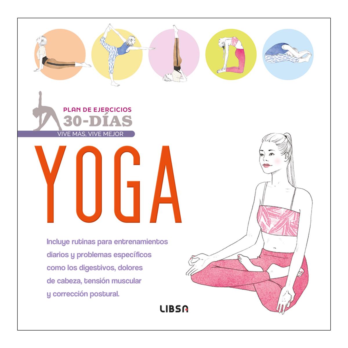 Yoga: Plan de Ejercicios 30-Días (Capa mole com abas) 1