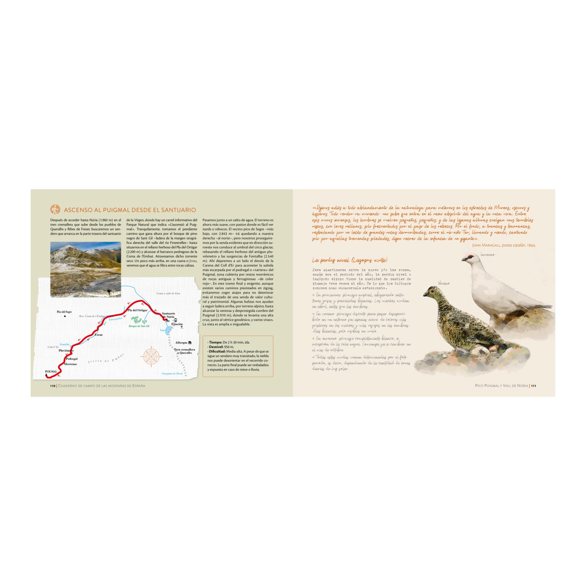 Cuaderno de campo de las montañas de España (Capa mole com abas) 7