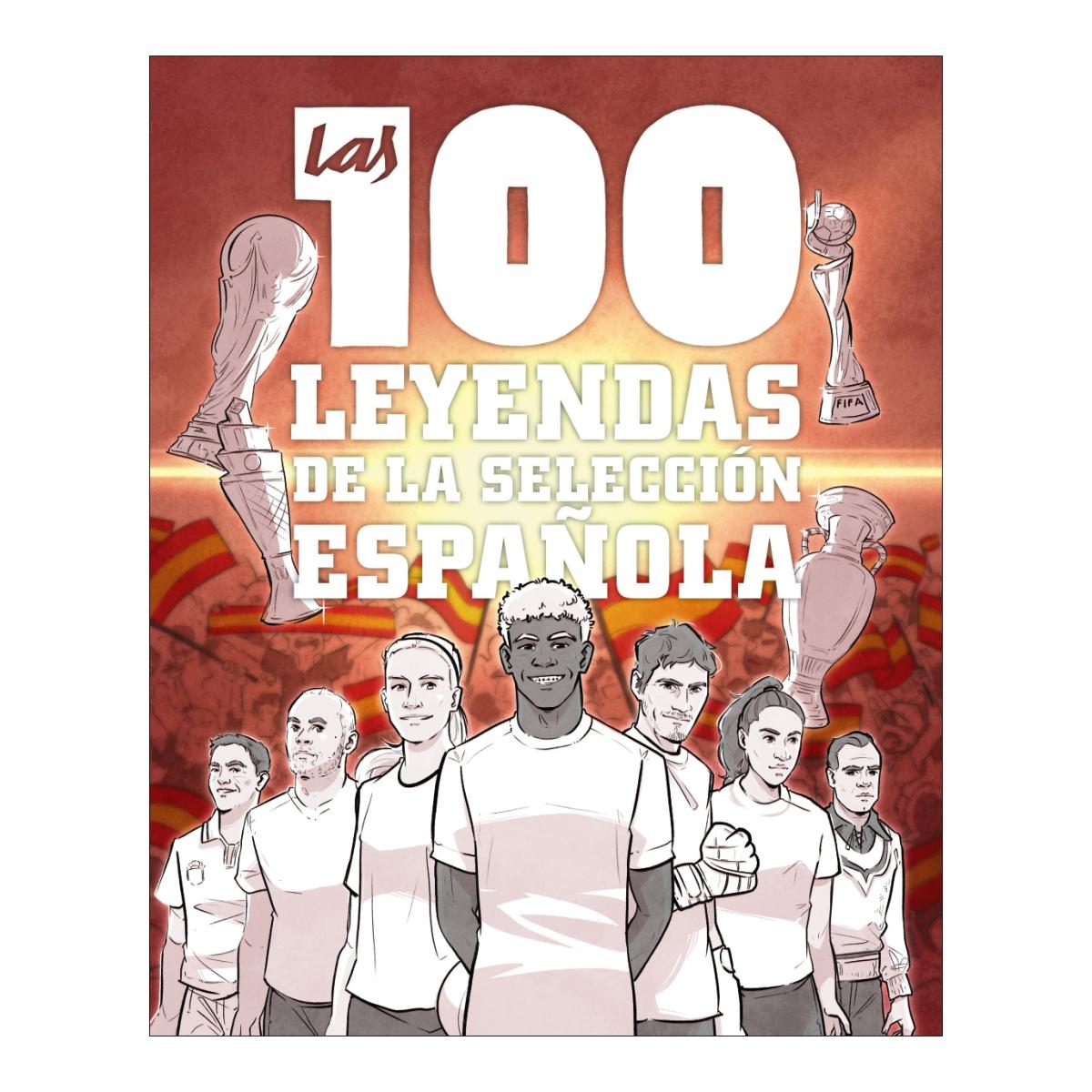 Imagem 0 de Las 100 leyendas de la selección española (Capa mole com abas)