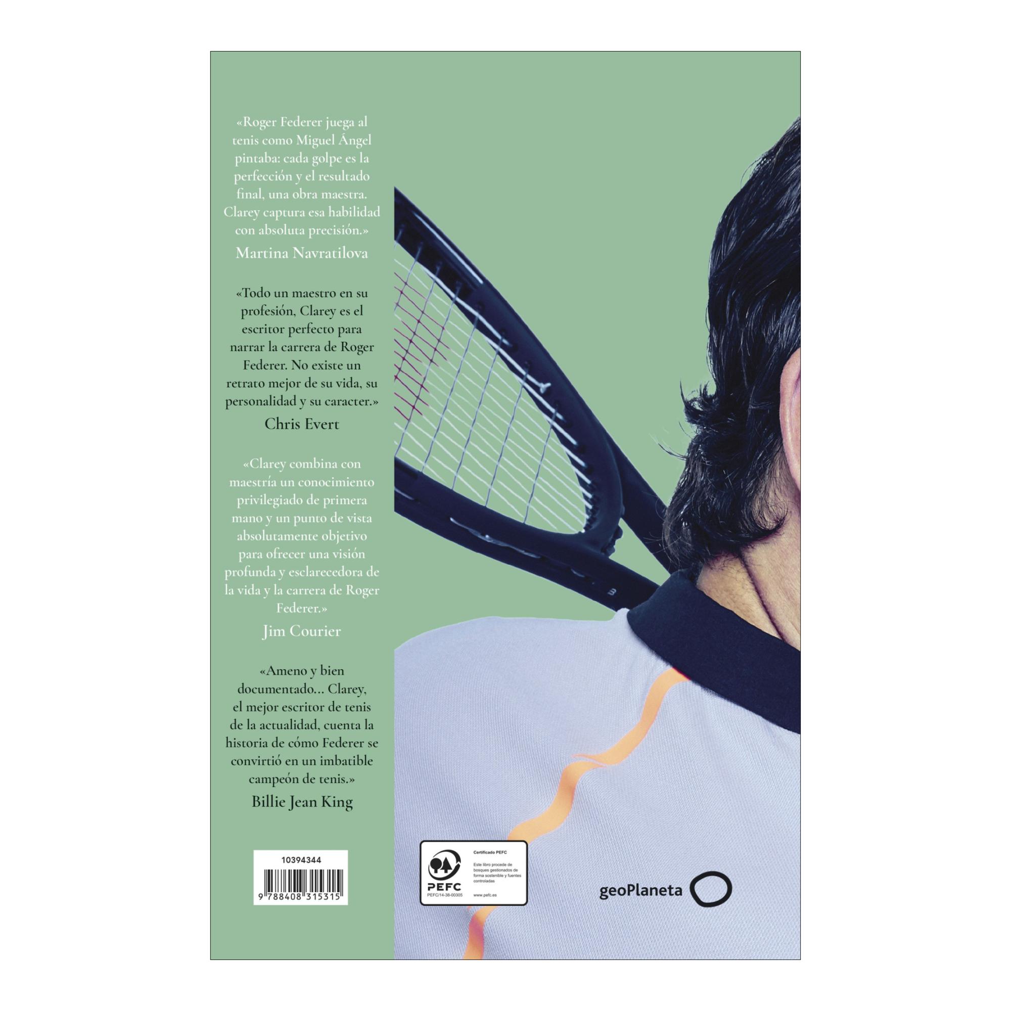 Master Roger Federer (NUEVA PRESENTACIÓN) (Capa mole com abas) 2