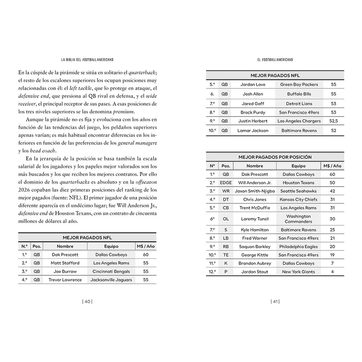 LA BIBLIA DEL FÚTBOL AMERICANO (Tapa blanda) 3