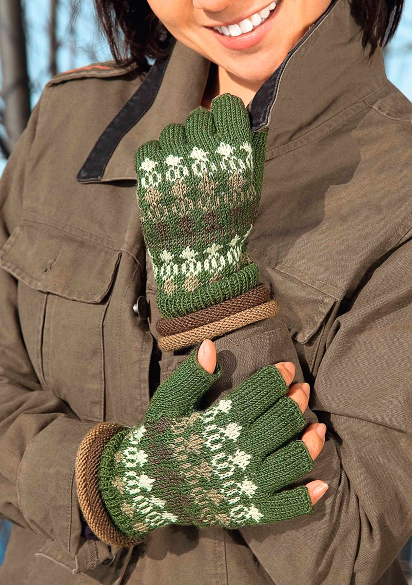 Guantes Manoplas Y Mitones De Punto 3