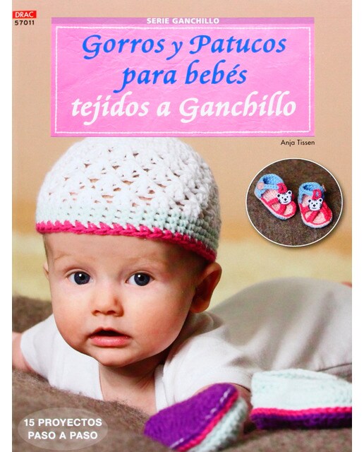 Gorros Y Patucos Para Bebés Tejidos A Ganchillo 1