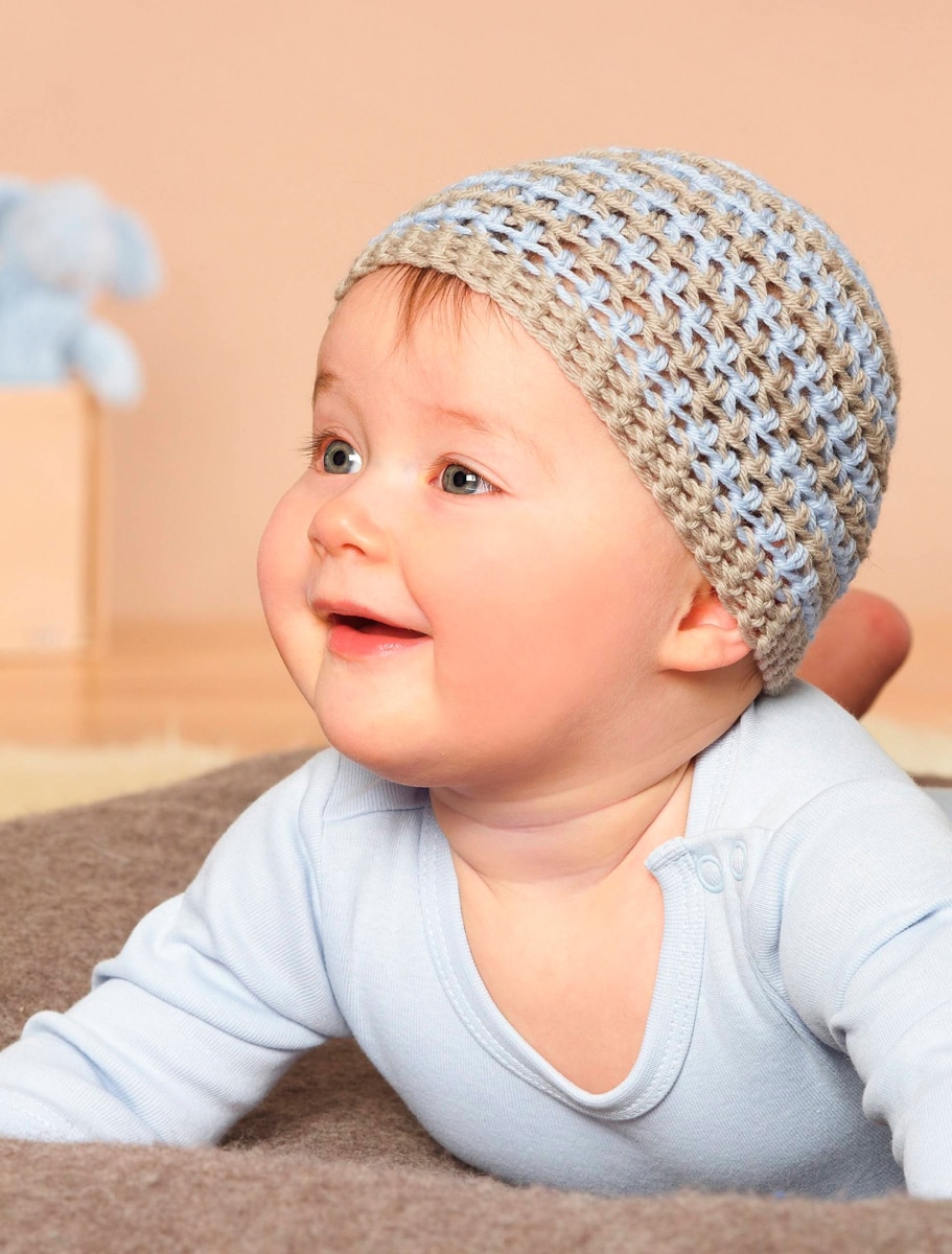 Gorros Y Patucos Para Bebés Tejidos A Ganchillo 4