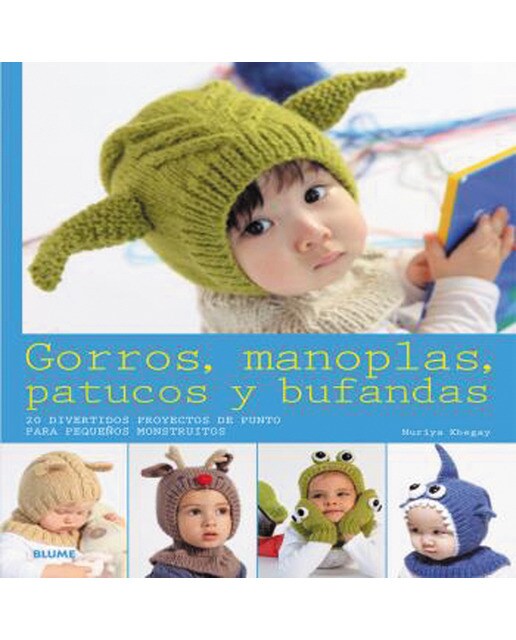 Gorros, manoplas, patucos y bufandas(Tapa blanda) 1