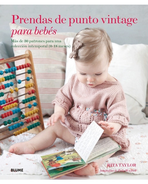 Prendas de punto vintage para bebés: Más de 30 patrones para una colección intemporal (0-18 meses)(Tapa dura) 1
