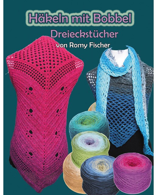 Häkeln mit Bobbel - Dreieckstücher (Capa mole) 1