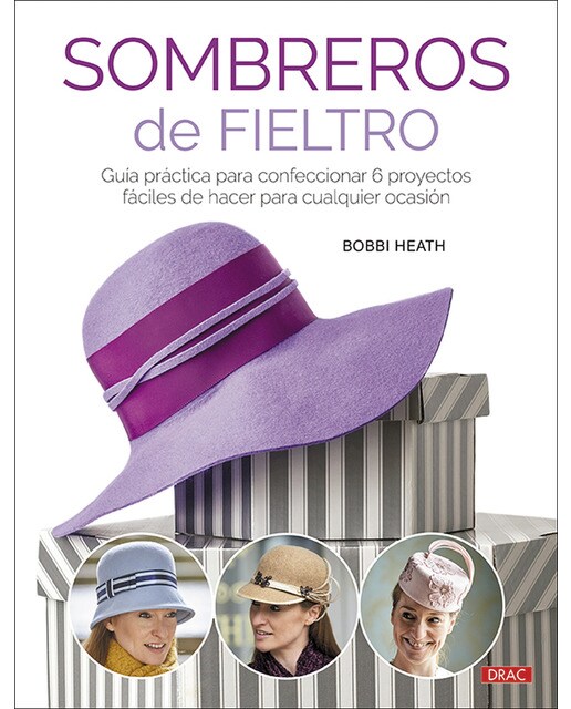 Sombreros de fieltro: Guía práctica para confeccionar 6 proyectos fáciles de hacer para cualquier ocasión 1