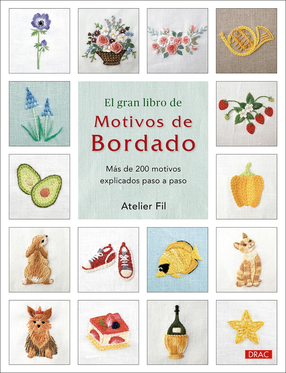 Imagem 0 de El gran libro de motivos de bordado: Más de 200 motivos explicados paso a paso