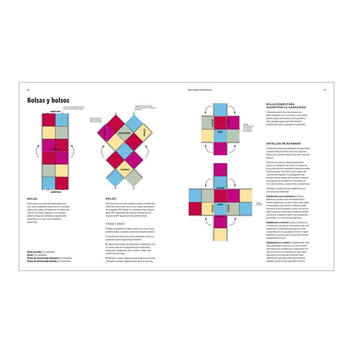 Granny Squares: Patrones de ganchillo clásicos y modernos (Capa dura) 2
