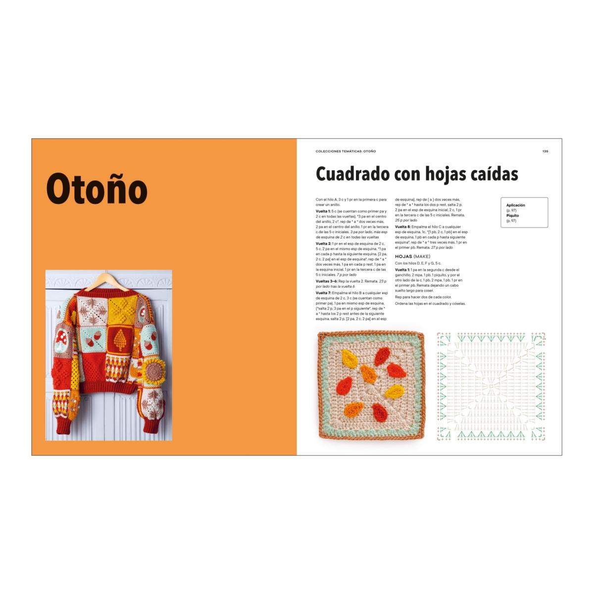 Granny Squares: Patrones de ganchillo clásicos y modernos (Capa dura) 5