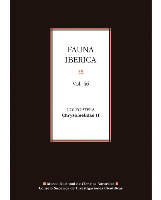 Fauna ibérica. Vol. 46, Coleoptera : Chrysomelidae II