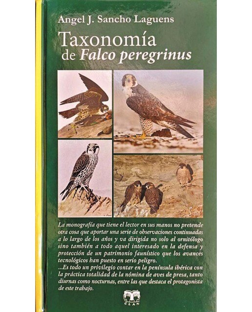 Taxonomía de falco peregrinus(Tapa dura) 1