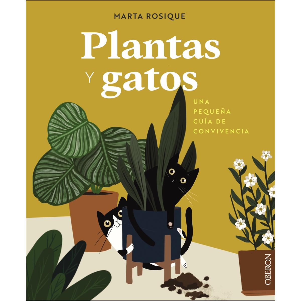 Imagem 0 de Plantas y gatos: Una pequeña guía de convivencia (Capa mole com abas)